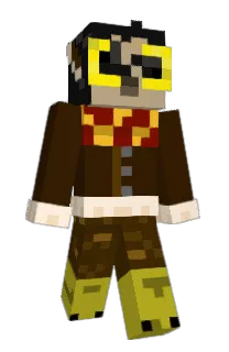 Front of bromoeba's skin