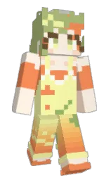 Minecraft-Skin in olivine und tan hide — Modell: Schmal — zuerst getragen von Sagelespice