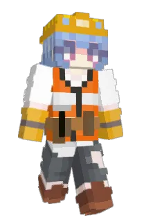 Front of Jylay's skin