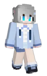 chazerl's Minecraft skin wearing the 15th Anniversary cape
