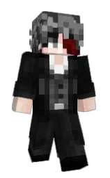 black and boulder Minecraft skin — Slim model — first worn by 8j9mohhnmuyh78nm