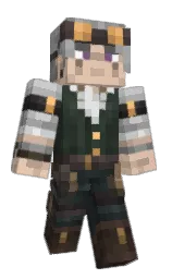rose fog and outer space Minecraft skin — Classic model