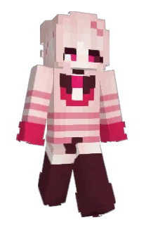 Front of Uncreased's skin