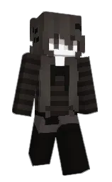 kittyhvh's Minecraft skin wearing the Pan cape