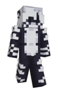 Front of Mibiks's skin