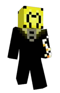 Front of Bombillero's skin
