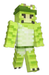 Front of Tarrinoo's skin