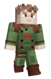 Front of Minecraft skin