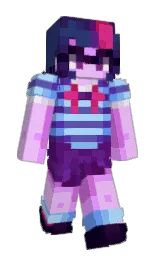 Slim Minecraft skin
