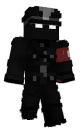 jxyhn's Minecraft skin wearing the Menace cape