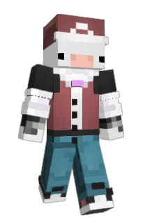 Front of Micue's skin