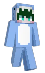 jordy blue and danube Minecraft skin — Classic model