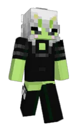 cod gray and yellow green Minecraft skin — Slim model — first worn by ceeerbe
