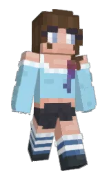 Slim Minecraft skin