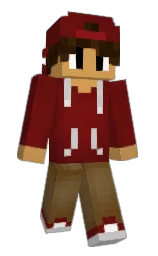 dark tan and silver Minecraft skin — Slim model