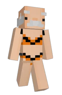 Front of Littlebosshole's skin