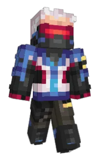 Front of buckche's skin