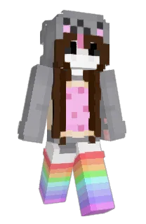 Front of TokyoPuff's skin