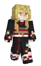 t0m1t's Minecraft skin wearing the Aurora cape