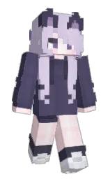 SYARIN03's Minecraft skin wearing the Pan cape