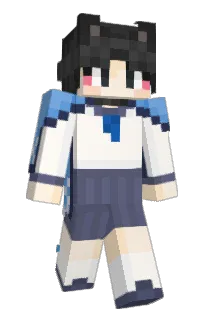 Front of LebenDistel's skin