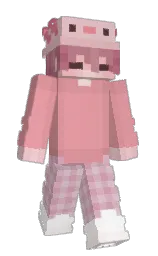 Sunax_e's Minecraft skin wearing the Pan cape