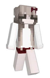 Front of blondier's skin