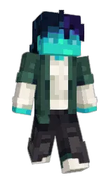 stromboli and te papa green Minecraft skin — Slim model — first worn by NaUshkk