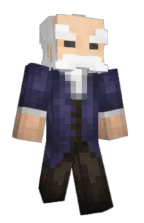 Front of Overleden's skin