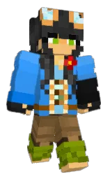 old copper and macaroni and cheese Minecraft skin — Classic model