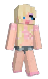 Ettiie's Minecraft skin wearing the Pan cape