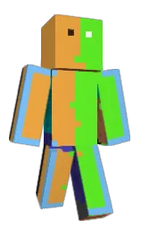 bright green and tulip tree Minecraft skin — Classic model