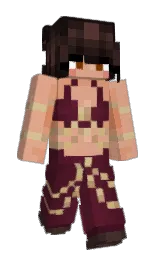 tumbleweed and wine berry Minecraft skin — Slim model — first worn by anj0li