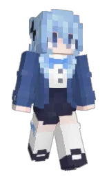 tuna and desert storm Minecraft skin — Slim model