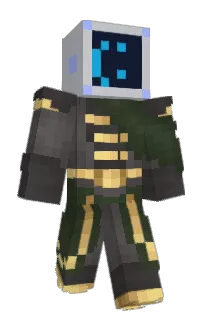 Front of criii's skin