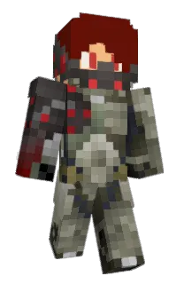 Front of TechnoGustav's skin