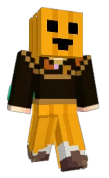 tangerine and sun Minecraft skin — Classic model