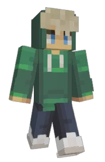Front of lupog's skin