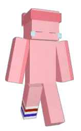 Jupiter81's Minecraft skin wearing the Menace cape