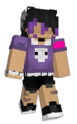 whiskey and cod gray Minecraft skin — Classic model — first worn by Cherry_BerryXLQ