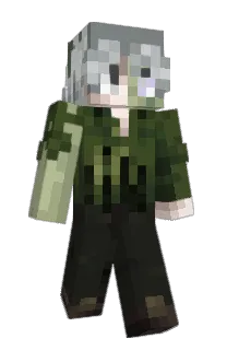 Front of Cavoris's skin