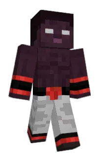 Front of dempt's skin