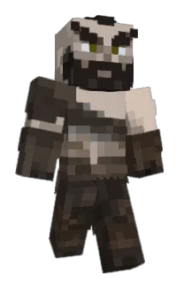 Front of WolFinster's skin