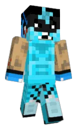 ElJosh99's Minecraft skin wearing the Menace cape