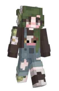 Front of Niphie's skin