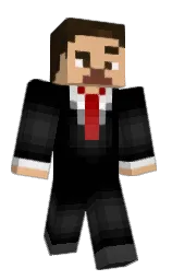 black and gold sand Minecraft skin — Classic model