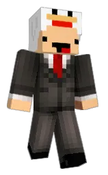 realFLIK's Minecraft skin wearing the Migrator cape