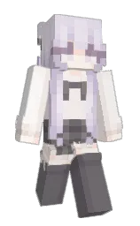 Nikey1's Minecraft skin wearing the Pan cape