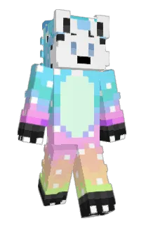 Front of Tlavo's skin