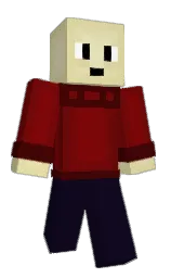 haiti and dark burgundy Minecraft skin — Classic model — first worn by Penutl